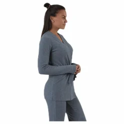 Serenity Rib Kimono Grey*BLACC