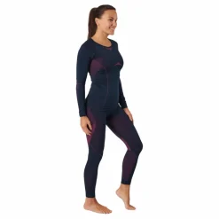 Odlo Set Long Fundamentals Performa Dark Sapphire - Beetroot Purpl Blå Sale