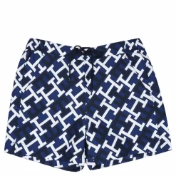 Tommy Hilfiger Sf Medium Drawstring Print Blue Flerfärgad Online