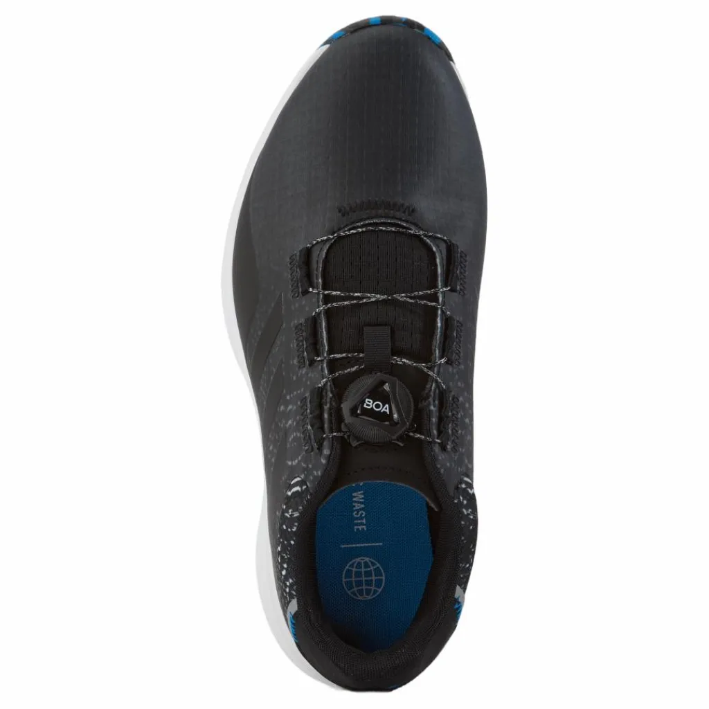 S2G BOA Wide Spikeless Golf Shoes Core Black / Core Black / Grey Six*adidas Hot