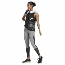 SH Gaphic Muscle Tank Black*Reebok Discount