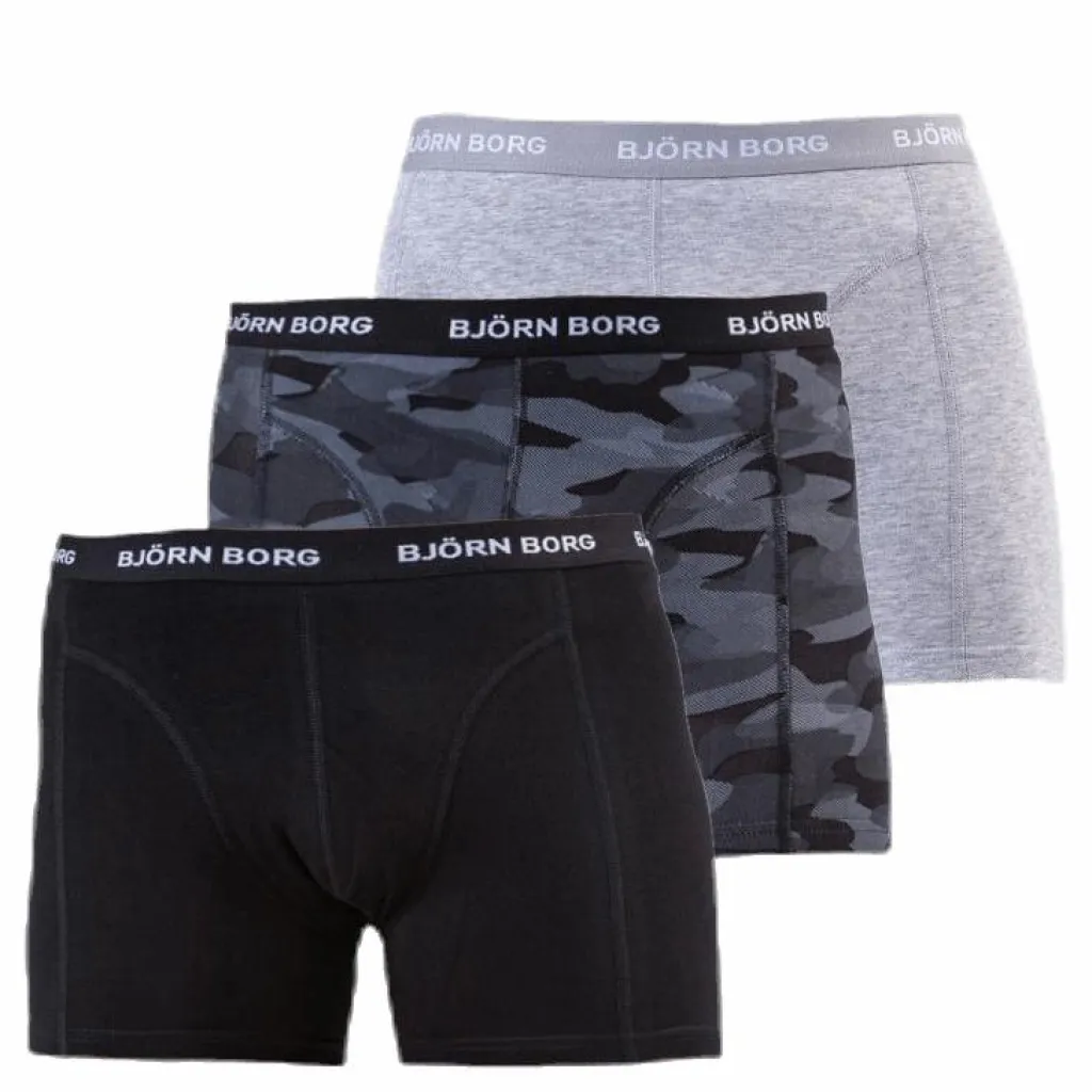 Shadeline Shorts 3-Pack Black*Björn Borg Sale