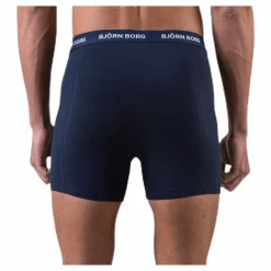 Björn Borg Shadeline Shorts 3-Pack Blue/Patterned/Black Blå, Mönstrad och Svart Outlet