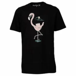 Hurley Shaka Flam Tee Black Svart Outlet
