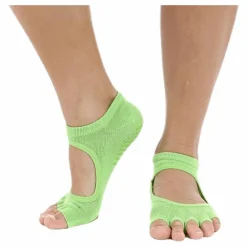 Shakira Pilates Sock Green*Norfolk Sale