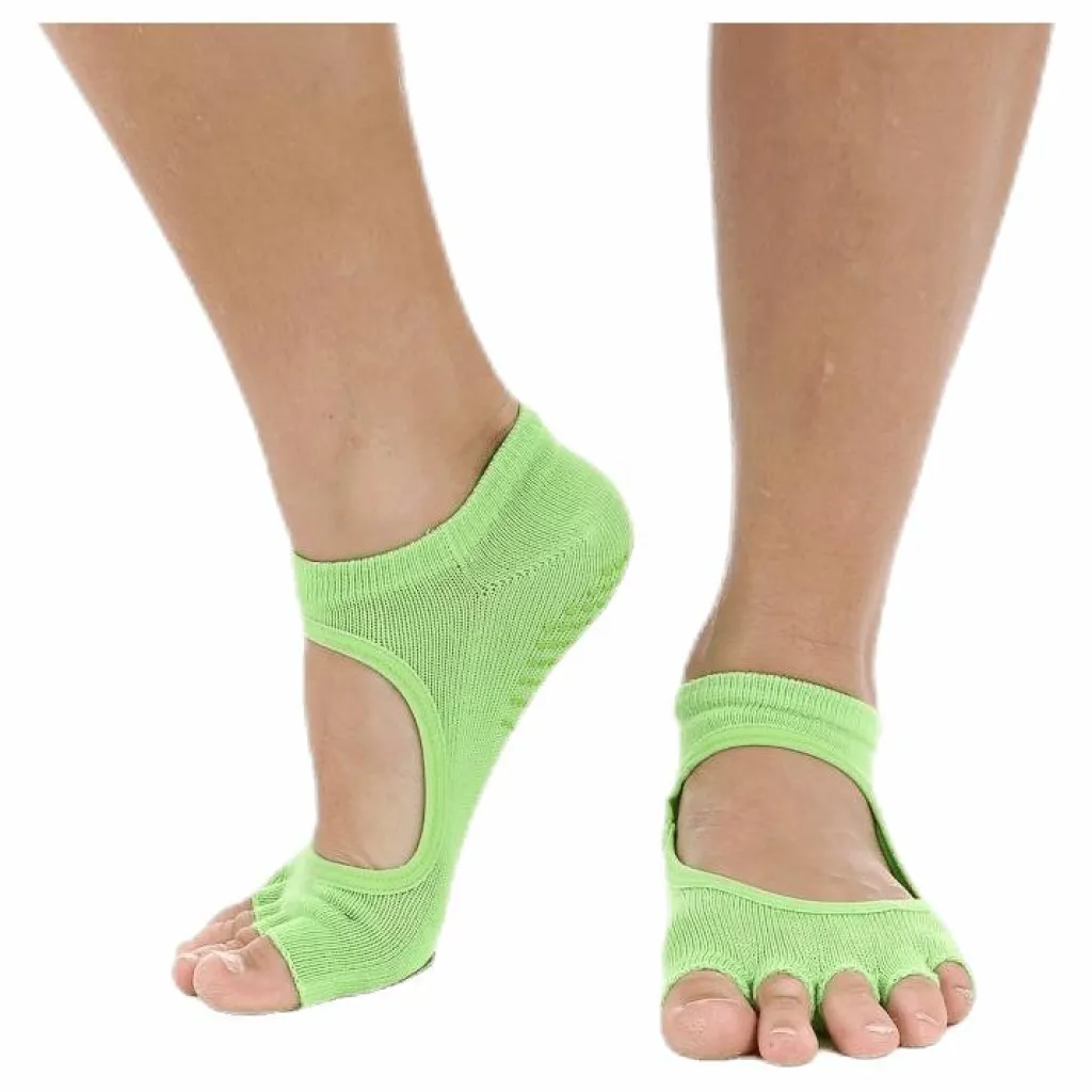Shakira Pilates Sock Green*Norfolk Sale