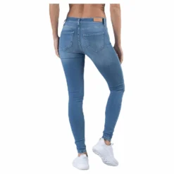 Shape Life Reg Sk Jeans Blue*Only Online