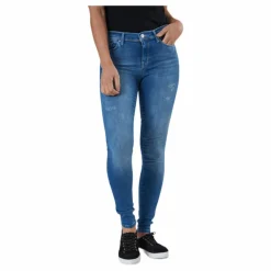 Only Shape Life Reg Skinny Blue Blå