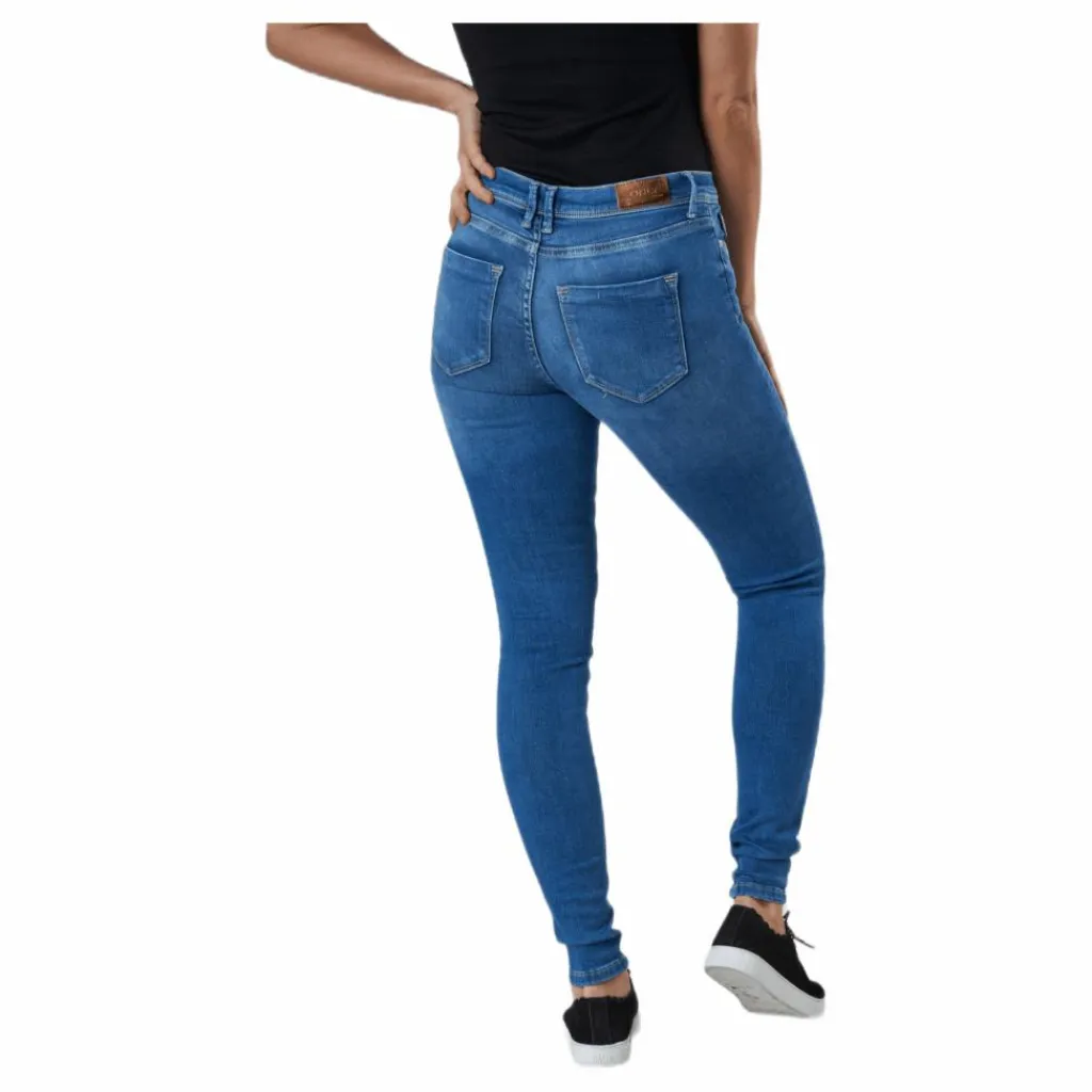 Only Shape Life Reg Skinny Blue Blå