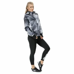 Shield Hood Printed Flash Jacket Black*Nike Outlet