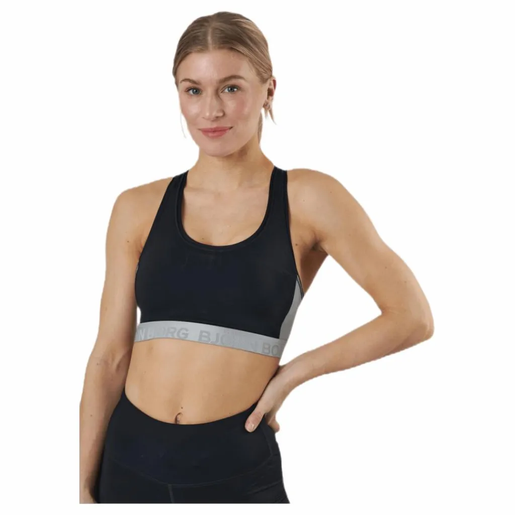 Björn Borg Shilo Soft Top Black/Grey Svart och Grå Best