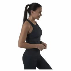 Casall Shiny Alligator Seamless Strap Tank Grey Grå