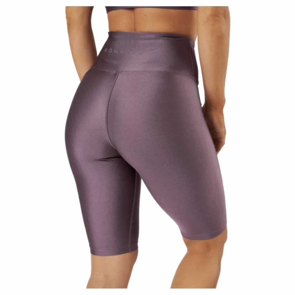 Shiny Biker Tights Black Plum*Röhnisch