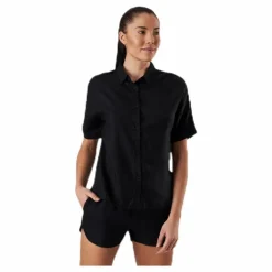 Shirt Short Sleeve Nibe Black*Dedicated Online