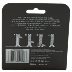 Wilson Shock Shield Hyb Padel Black Svart Clearance
