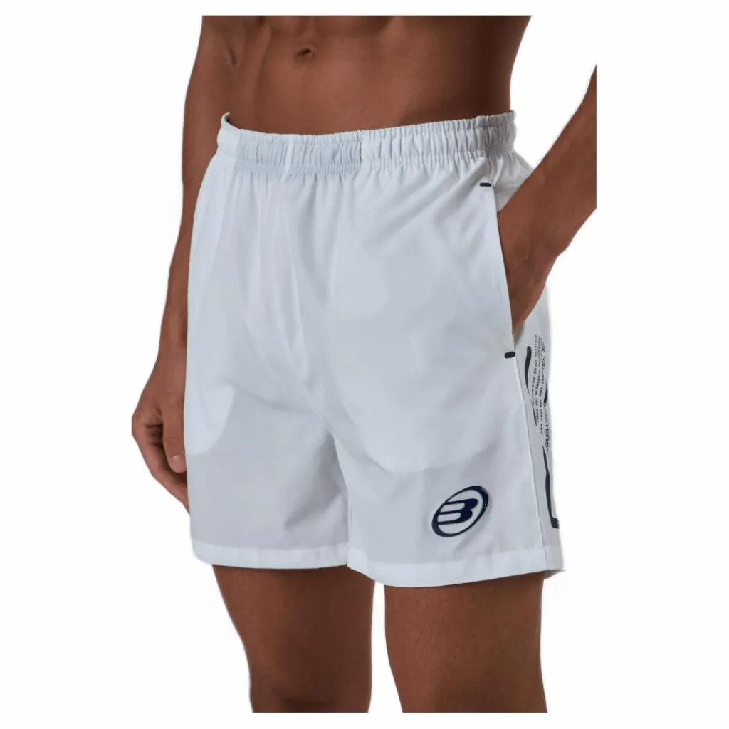 Bullpadel Short Manati 012 Blanco Vit Outlet