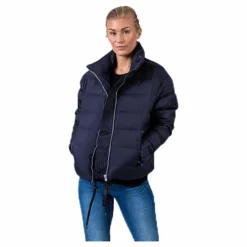 Svea Short Light Weight Jacket Blue Blå Best