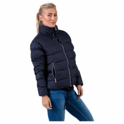 Svea Short Light Weight Jacket Blue Blå Best