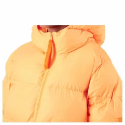 Svea Short Padded Hood Jacket Orange