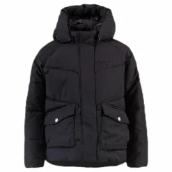 Svea Short Padded Junior Jacket Black Svart Best