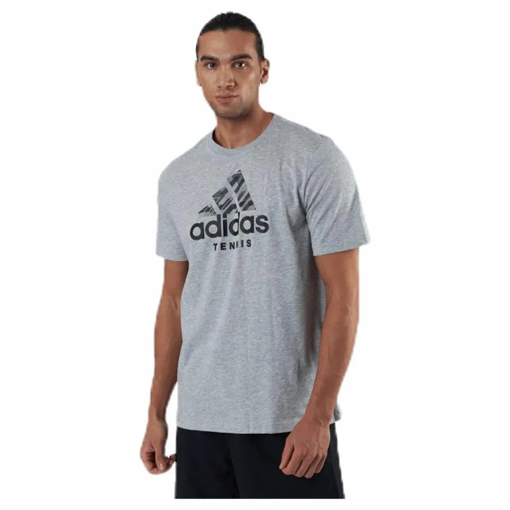 adidas Tennis Short Sleeve Tee Tennis Grey Grå Sale