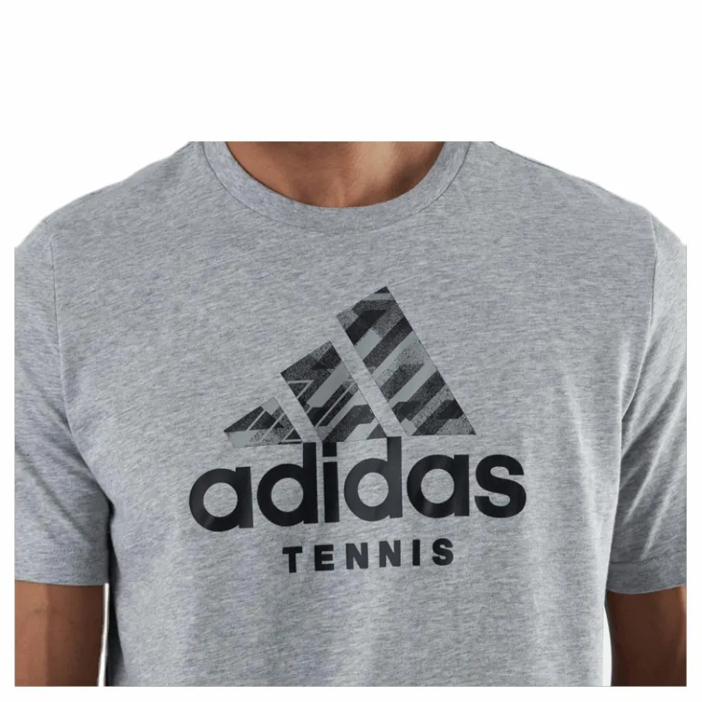 adidas Tennis Short Sleeve Tee Tennis Grey Grå Sale