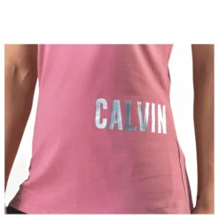 Calvin Klein Short Sleeve T-Shirt Pink Rosa