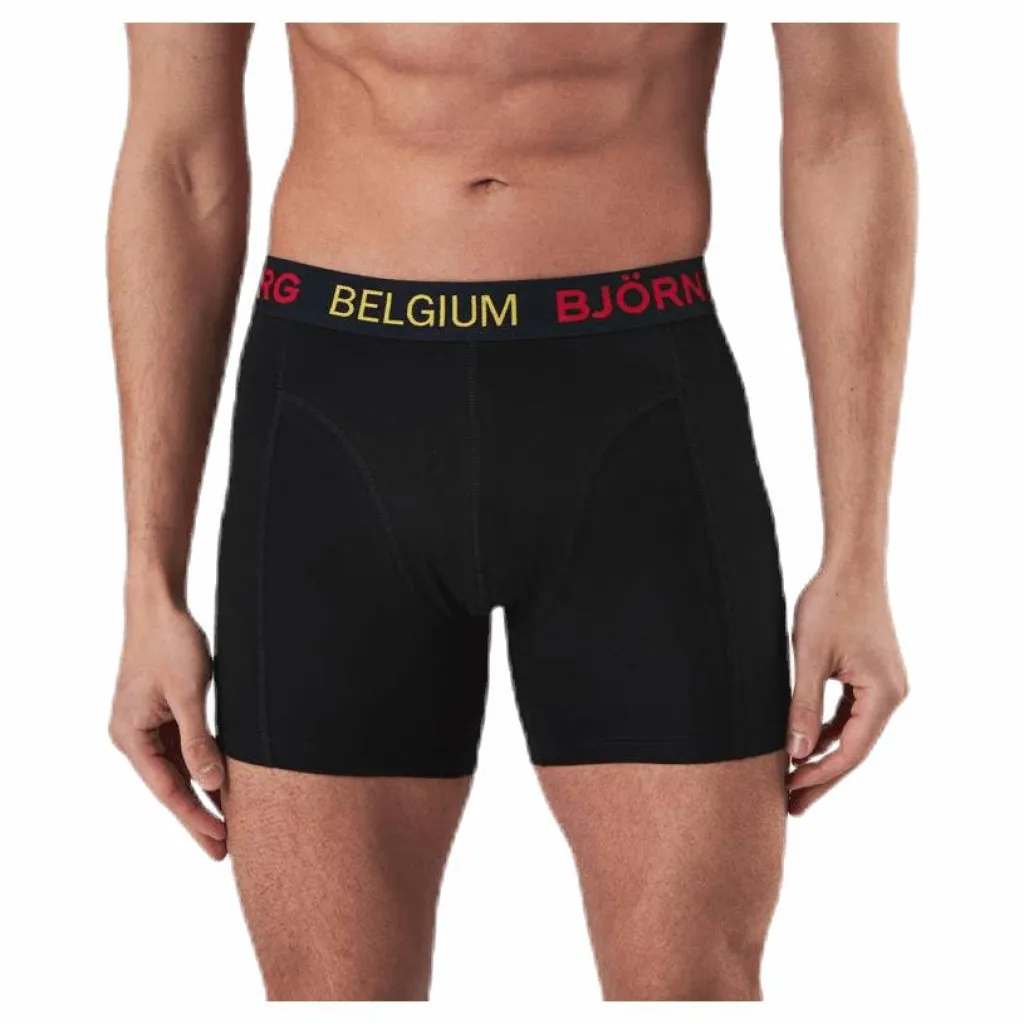 Shorts Sammy Belgium 2-pack Black*Björn Borg New