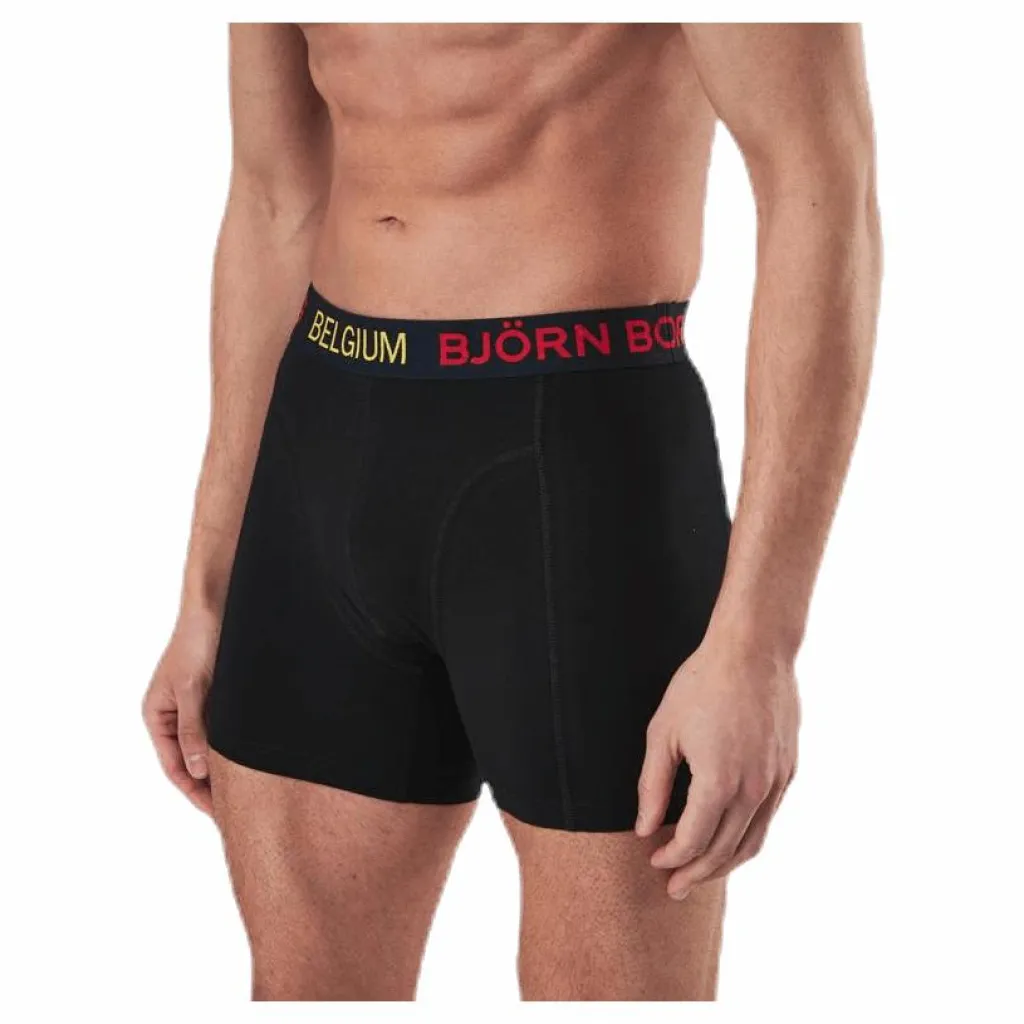 Shorts Sammy Belgium 2-pack Black*Björn Borg New
