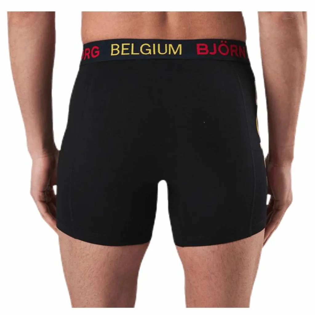 Shorts Sammy Belgium 2-pack Black*Björn Borg New