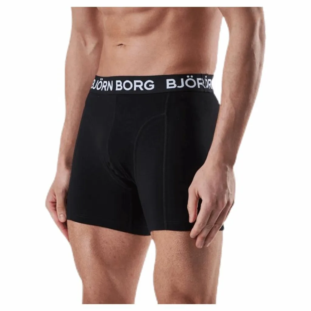 Björn Borg Shorts Sammy France 2-pack Black Svart Discount
