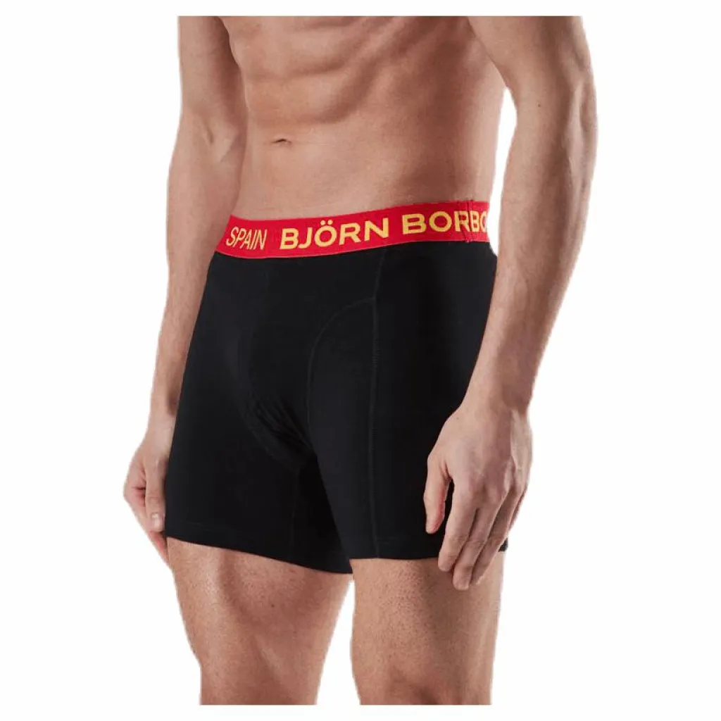 Björn Borg Shorts Sammy Spain 2-pack Black Svart Clearance