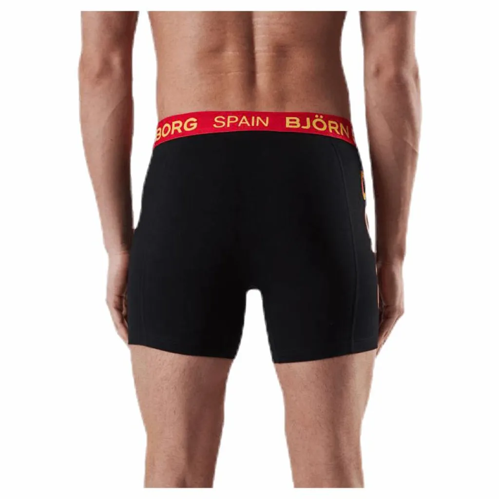 Björn Borg Shorts Sammy Spain 2-pack Black Svart Clearance