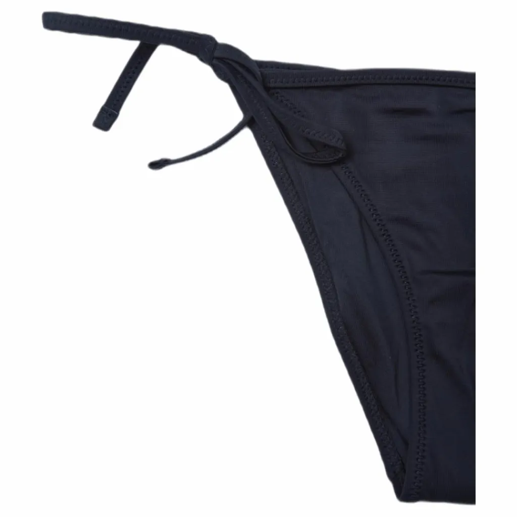 Puma Side Tie Bikini Bottom Black Svart New