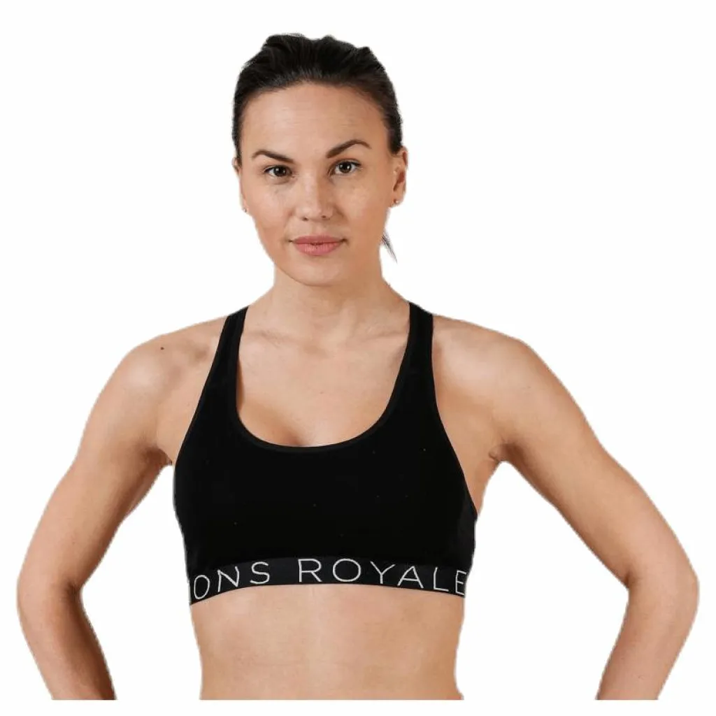 Sierra Sports Bra Black*Mons Royale Online