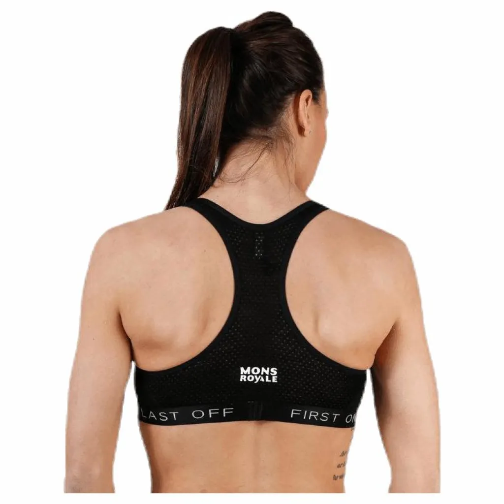 Sierra Sports Bra Black*Mons Royale Online