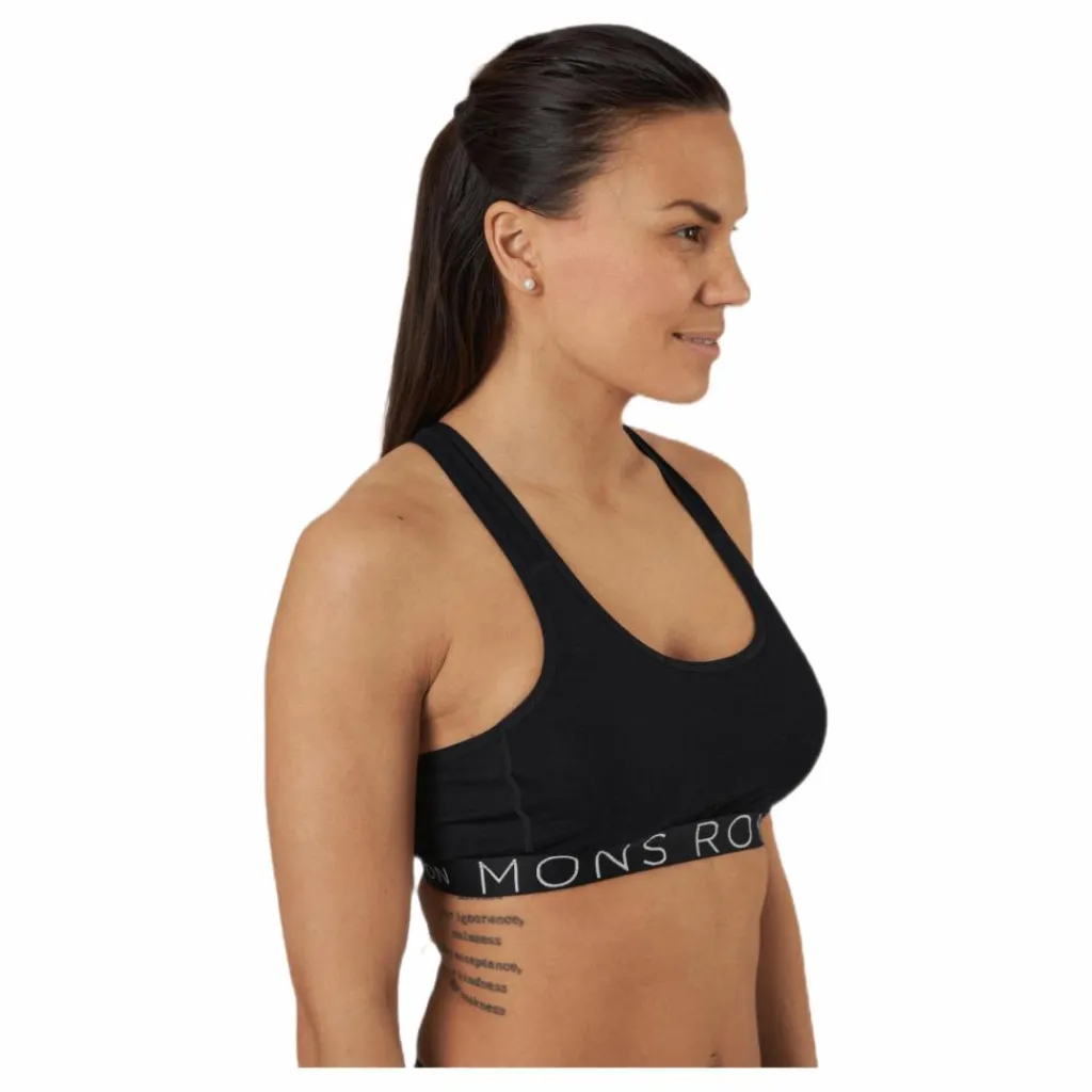 Sierra Sports Bra Black*Mons Royale Best