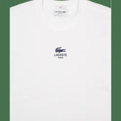 Signature Print Cotton T-shirt 70v*Lacoste Clearance