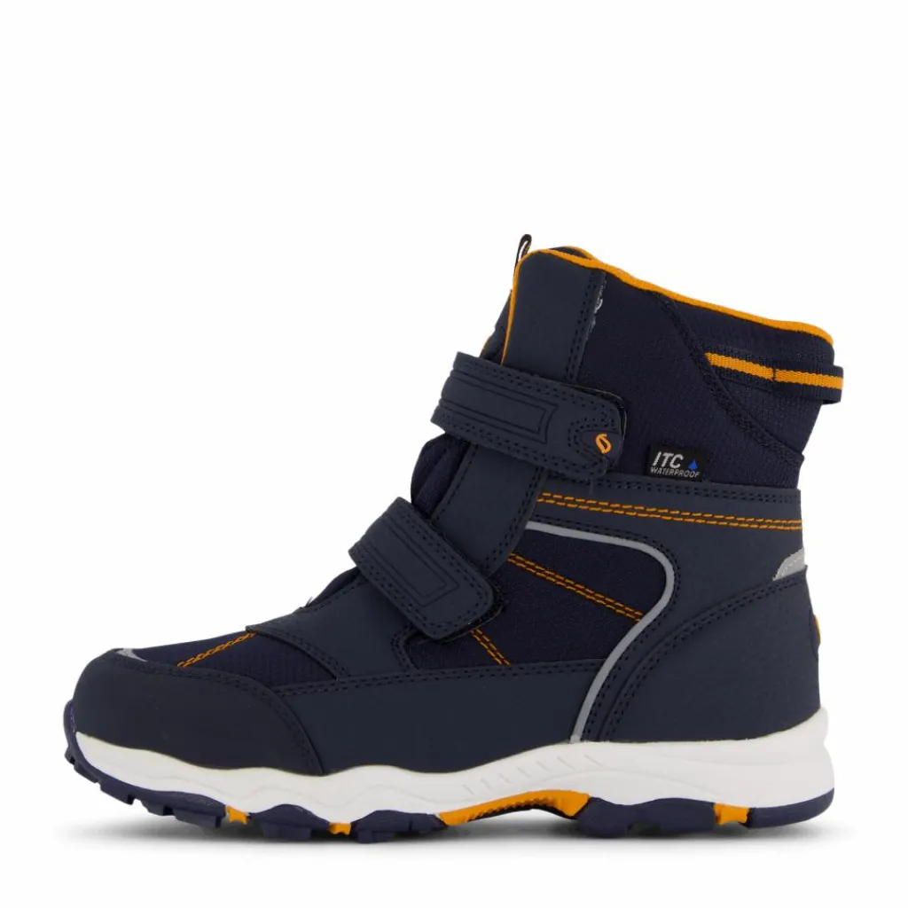 Siljan Navy/orange*Leaf Online