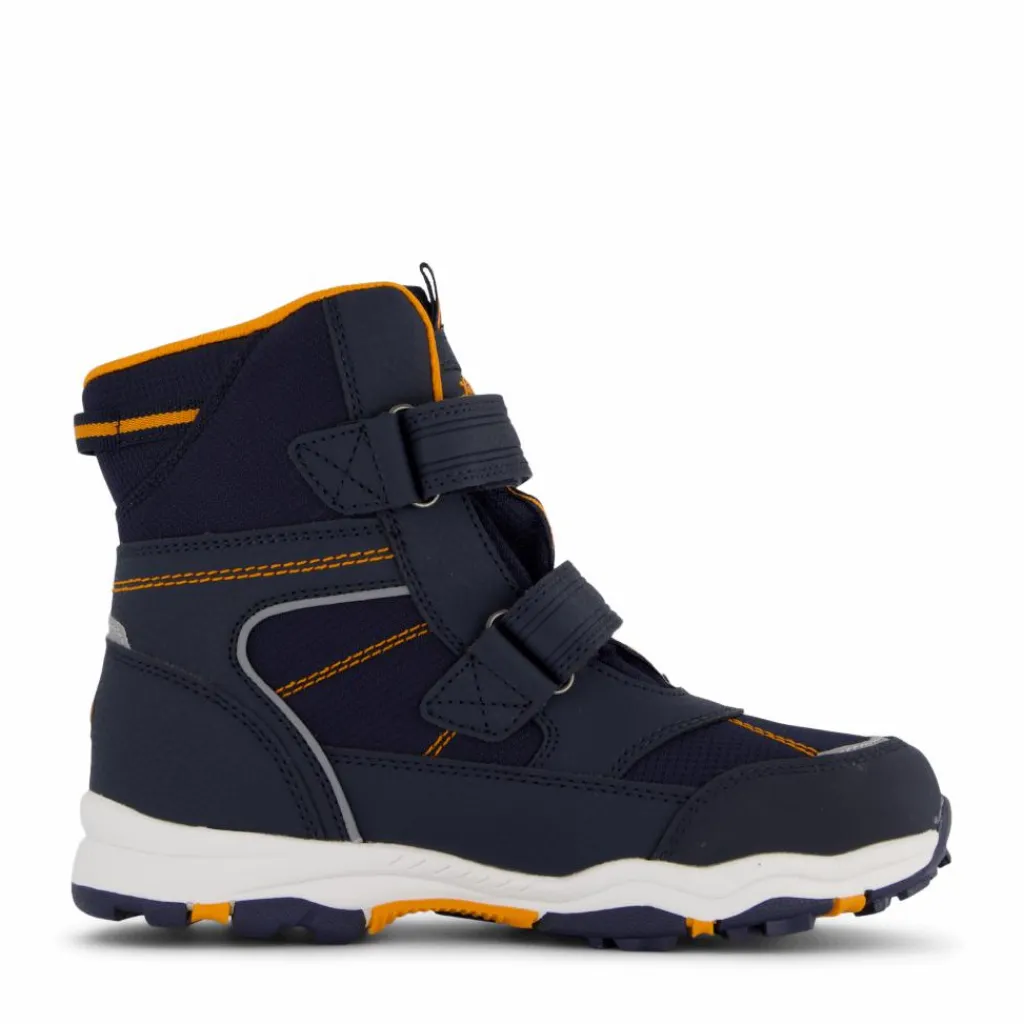Siljan Navy/orange*Leaf Online