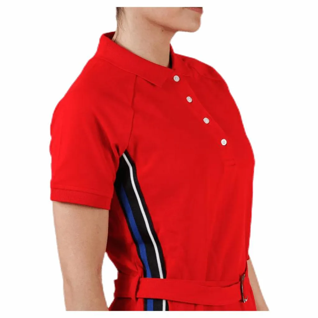 Tenson Simone Dress Red Röd Sale
