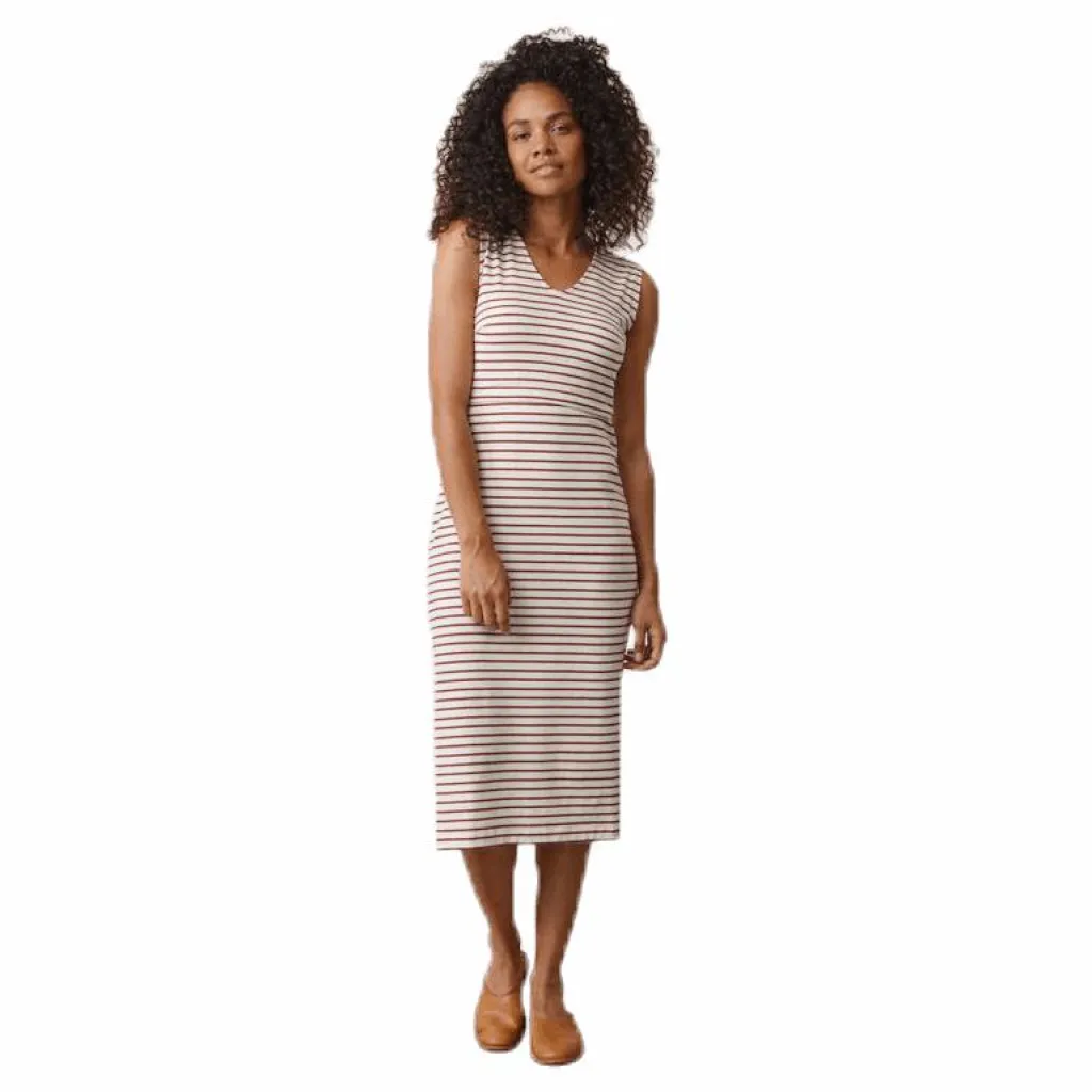 Simone S/L Dress Beige/Red*Boob Discount