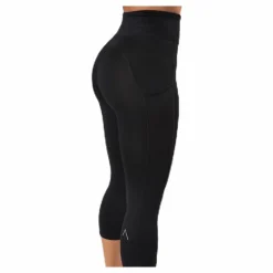 BLACC Sirius 3/4 Tights Black Svart Hot