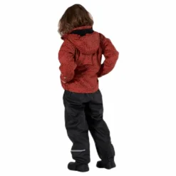 Virvelvind Skur Fodrat regnställ Orange/Black/Red Röd Sale