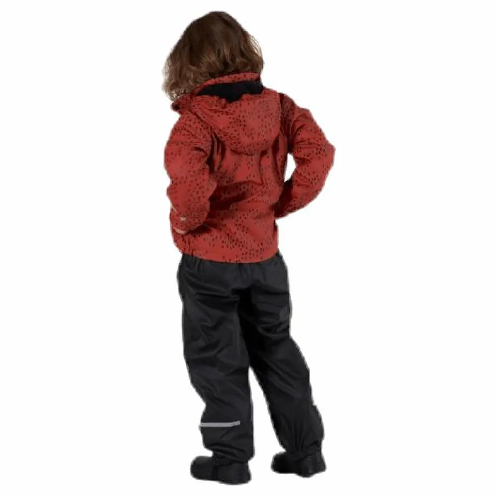 Virvelvind Skur Fodrat regnställ Orange/Black/Red Röd Sale