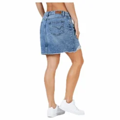 Sky Life Reg Dnm Skirt Blue*Only Sale