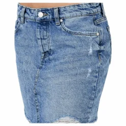 Sky Life Reg Dnm Skirt Blue*Only Sale