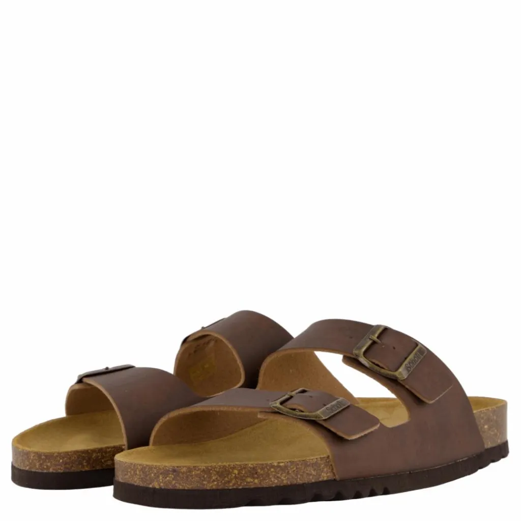 SL ANDREA PU LEATHER BROWN*Scholl Iconic Discount