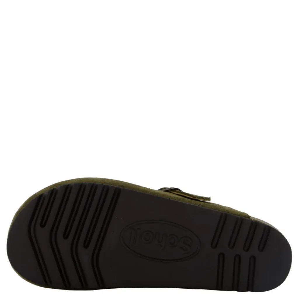 Scholl Iconic Sl Fae Suede Khaki Beige
