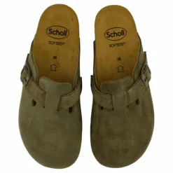 Scholl Iconic Sl Fae Suede Khaki Beige